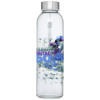 10065641f Butelka szklana 500 ml w etui różowy