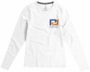 38019015f Damski T-shirt ekologiczny Ponoka z długim rękawem XXL Female