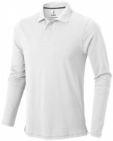 38086012f Męskie polo Oakville z długim rękawem M Male