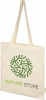 12049110f Torba na zakupy z bawełny organicznej o gramaturze 100 g/m², naturalny