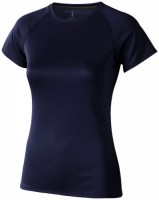 39011490f Damski T-shirt Niagara z krótkim rękawem z tkaniny Cool Fit odprowadzającej wilgoć XS Female