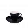 C_247 70ml Verona Nero Set filiżanka 70ml z talerzykiem