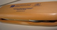 1701k-40 Długopis i ołówek w drewnianym etui