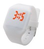 116774c Silikonowy zegarek z wyświetlaczem LED