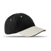 8654m-03 Czapka baseballowa 6 paneli, b