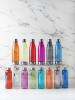 10066053f Butelka transparentny kolor metalowa zakrętka 500ml