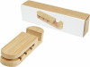 12423302f Bambusowy organizer na kable, naturalny