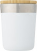 10067001f Miedziany kubek 300 ml izolowany próżniowo z bambusową pokrywką