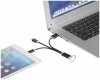 13496100f Metalowy kabel do ładowania 3 w 1 z kółkiem na klucze