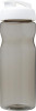22010001f Bidon sportowy z odchylaną pokrywką o pojemności 650ml, biały