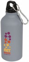 10055902f Bidon sportowy z karabińczykiem Oregon matte 400 ml