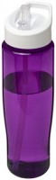21004415f Bidon H2O Tempo® o pojemności 700 ml z wieczkiem z słomką