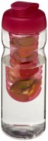 21004606f Bidon H2O Base® z wieczkiem na zacisk o pojemności 650 ml zmożliwością przyrządzania wody smakowej 21004606f Bidon H2O Base® z wieczkiem na zacisk o pojemności 650 ml zmożliwością przyrządzania wody smakowej