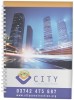21247002f Notes Desk-Mate® w formacie A5 ze spiralą i okładką wykonaną z PP 50