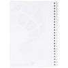 21247002f Notes Desk-Mate® w formacie A5 ze spiralą i okładką wykonaną z PP 50