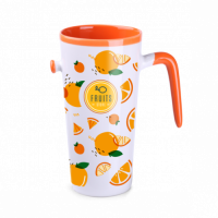 M_494 pomarańczowy Kubek IDEA pomarańczowy
