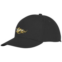 38673990f czarny, 5-panelowa czapeczka Hades Unisex
