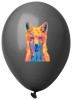 809371c-10 Balony, kolor pastelowy