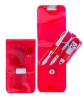 178074c-02 zestaw do manicure w transparentnym etui