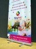 Rollup 85x200 ROLBANER - baner zwijany do kasety 85x200cm