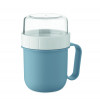 2679m-20 Kubek śniadaniowy z 2 pojemnikami 450ml i 160ml