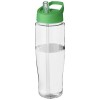 21004420f Bidon H2O Tempo® o pojemności 700 ml z wieczkiem z słomką