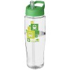 21004420f Bidon H2O Tempo® o pojemności 700 ml z wieczkiem z słomką