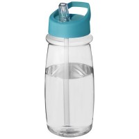 21088213f Bidon H2O Pulse o pojemności 600 ml z wieczkiem z dzióbkiem