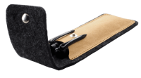 1275140s-01 Pióra w etui z filcu i Wash Paper