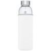 10065601f Butelka szklana 500 ml w etui biały