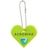 1PR02606f Zawieszka odblaskowa serce