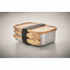 9967m-40 EKO lunchbox z bambusem i sztućcami 600ml
