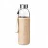 6168m-13 Szklana butelka w etui juta 500ml