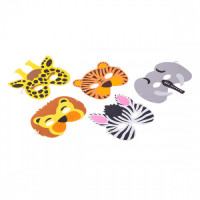 X40427p-99 Zestaw masek Animals, mix