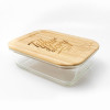 84430p-10 Lunch box Glasial 1000 ml, brązowy