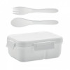 6646m-06 Lunch box ze sztućcami z PP