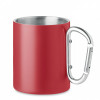6873m-05 Metalowy dwuścienny kubek 300ml