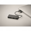2142m-03 3-portowy hub USB kabel 20cm