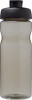 22010090f Bidon sportowy z odchylaną pokrywką o pojemności 650ml, czarny