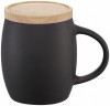 10046601f Ceramiczny kubek Hearth z drewnianym wiekiem/spodeczkiem