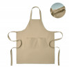 2249m-65 Organic cotton apron 240 gr/m²