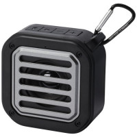 12434790f Solo plastikowy głośnik solarny Bluetooth® IPX5 o mocy 3 W z karabińczykiem wykonany z tworzywa pochodzącego z recyklingu z c 12434790f Solo plastikowy głośnik solarny Bluetooth® IPX5 o mocy 3 W z karabińczykiem wykonany z tworzywa pochodzącego z recyklingu z c