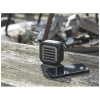12434790f Solo plastikowy głośnik solarny Bluetooth® IPX5 o mocy 3 W z karabińczykiem wykonany z tworzywa pochodzącego z recyklingu z c