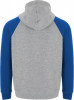 R1058B20f Badet dwukolorowa bluza z kapturem unisex Unisex