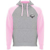 R1058B32f Badet dwukolorowa bluza z kapturem unisex Unisex