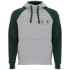 R1058B41f Badet dwukolorowa bluza z kapturem unisex Unisex