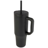 10086790f Brady izolowany kubek z certyfikatem RCS o pojemności 900 ml z silikonową słomką