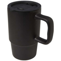 10089690f Carter kubek ceramiczny o pojemności 450 ml z plastikową pokrywką