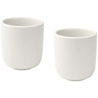 12639901f Male kubki ceramiczne o pojemności 200 ml - zestaw 2 sztuk