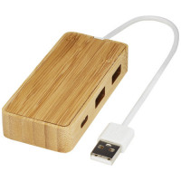 12430606f Tapas bambusowy koncentrator USB